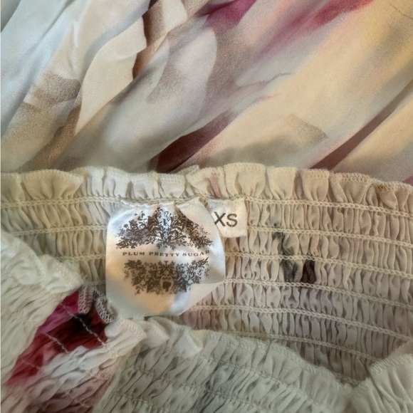 Plum Pretty Sugar sleeveless floral maxi - Picture 2 of 2